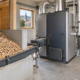 Illustration d’une chaufferie collective alimentée par des plaquettes forestières